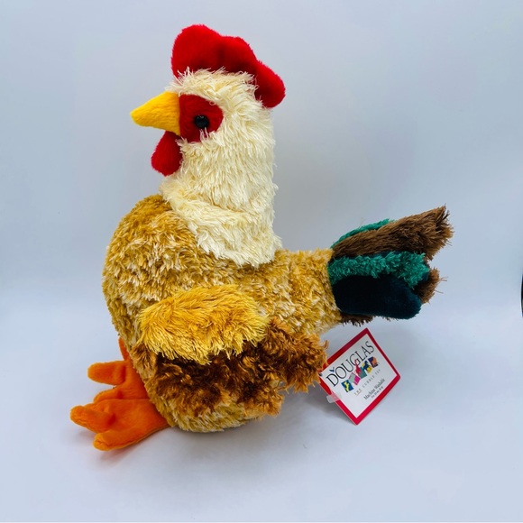 Douglas Cuddle Toy Randy the Rooster plush Stuffed Animal with tags farm chicken - Picture 4 of 15